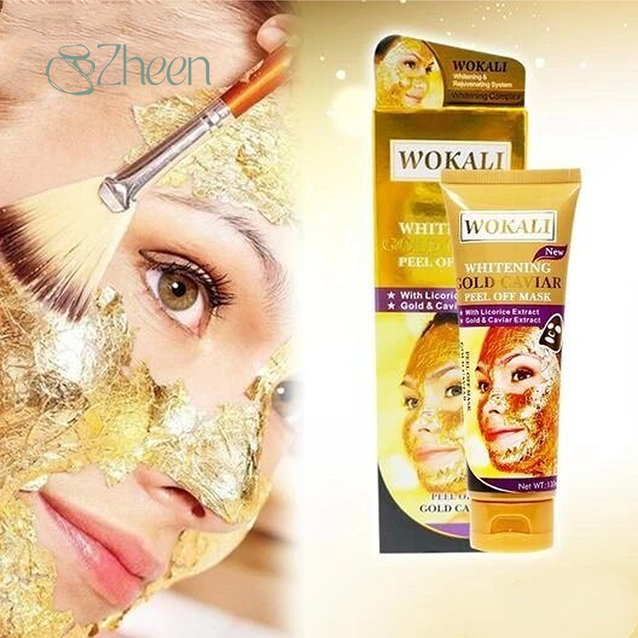 ماسک طلای تیوپی ووکالی همرا با عصاره خاویار 
